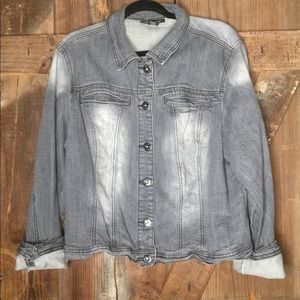 Gray denim Jacket✨